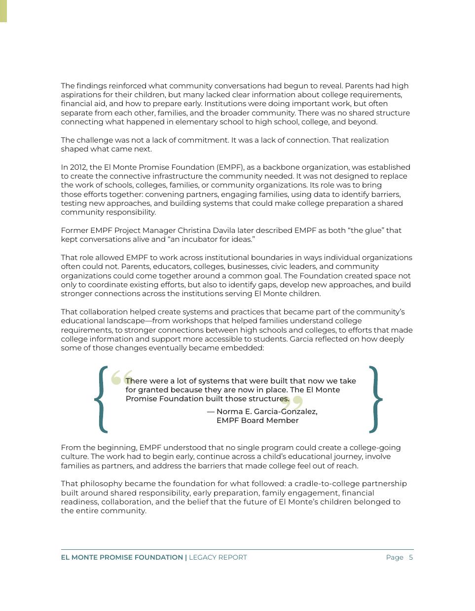 Legacy report page 5 of 28