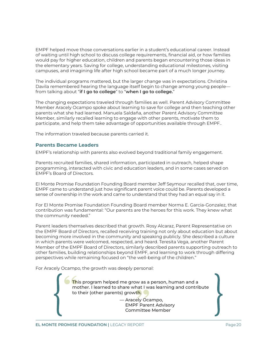 Legacy report page 20 of 28