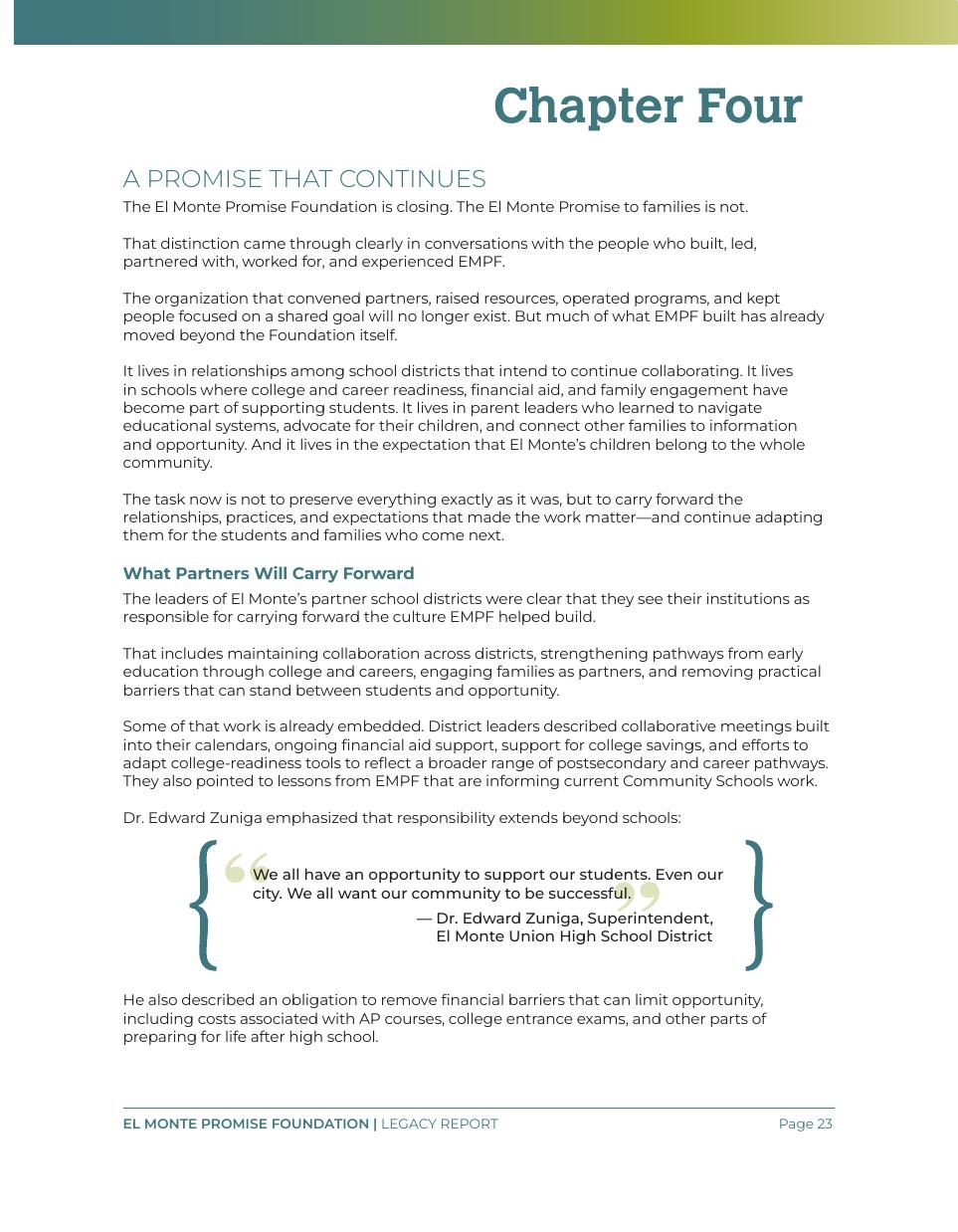 Legacy report page 23 of 28