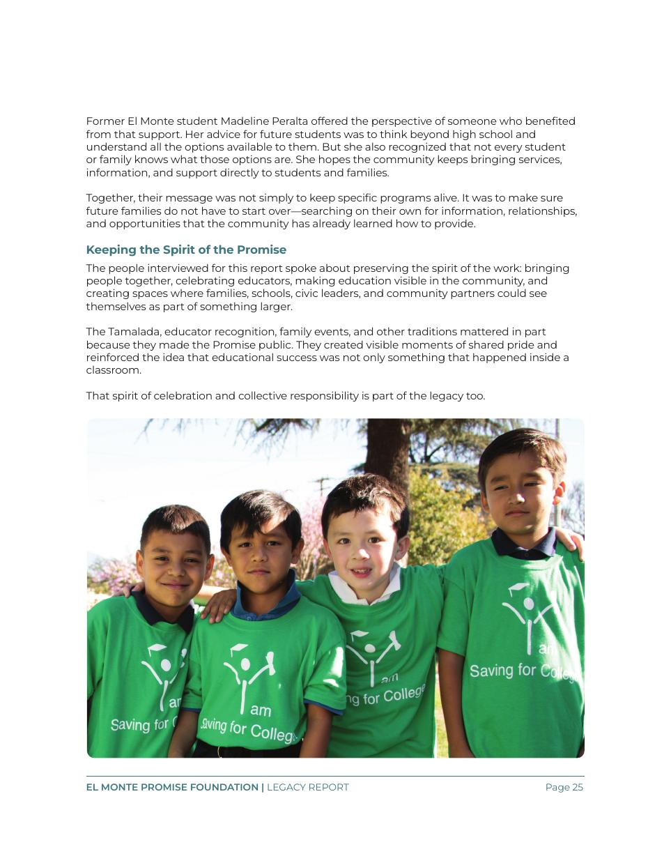 Legacy report page 25 of 28
